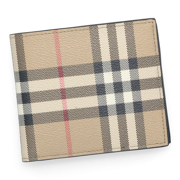 バーバリー 財布 メンズ BURBERRY CCビルウォレット 8084169 アーカイブベージュ