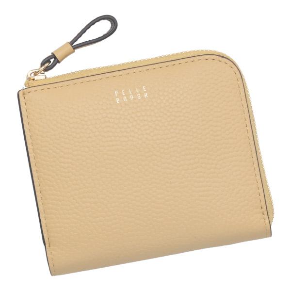 ペレボルサ 財布 レディース PELLE BORSA ファイン 5444 EB エクルベージュ