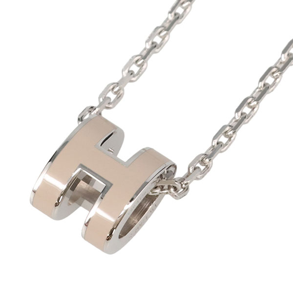 エルメス ポップアッシュ ネックレス ミニ HERMES マロン エルメス ポップアッシュ ネックレス ミニ HERMES マロン
