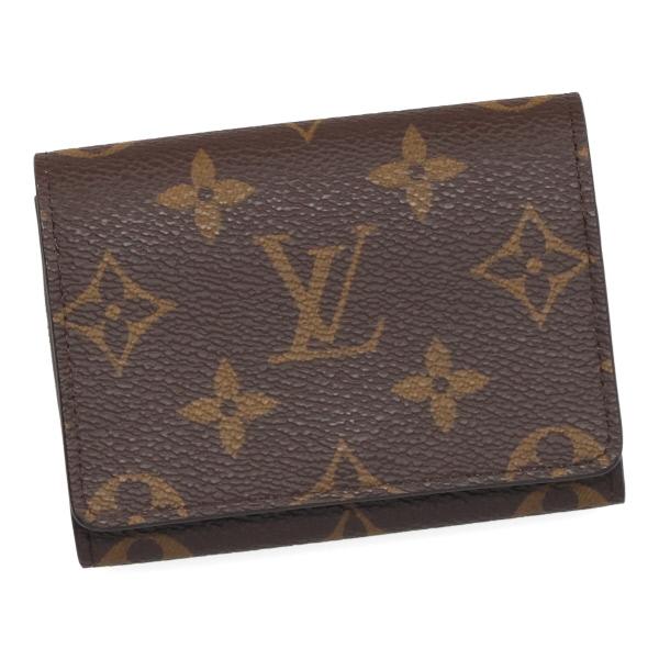 ルイヴィトン 名刺入れ LOUIS VUITTON モノグラム カードケース アンヴェロップカルトドゥヴィジット M63801 カードホルダー