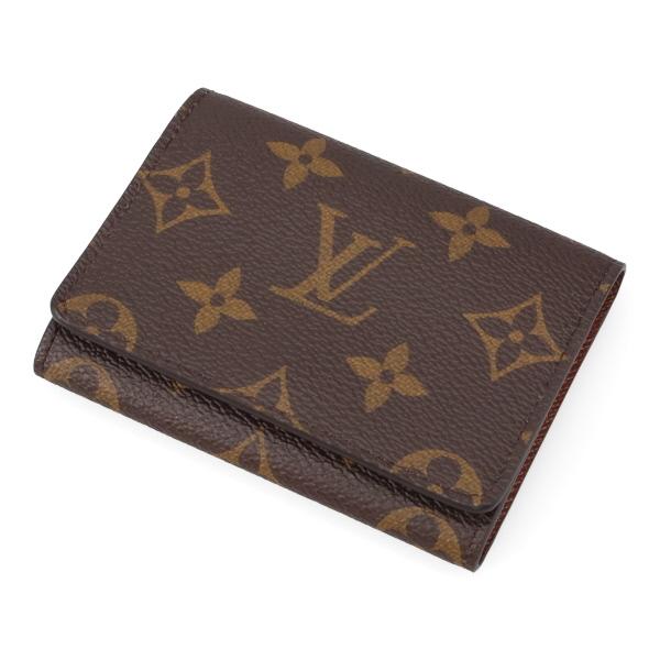 ルイヴィトン 名刺入れ LOUIS VUITTON モノグラム カードケース アンヴェロップカルトドゥヴィジット M63801 カードホルダー_1