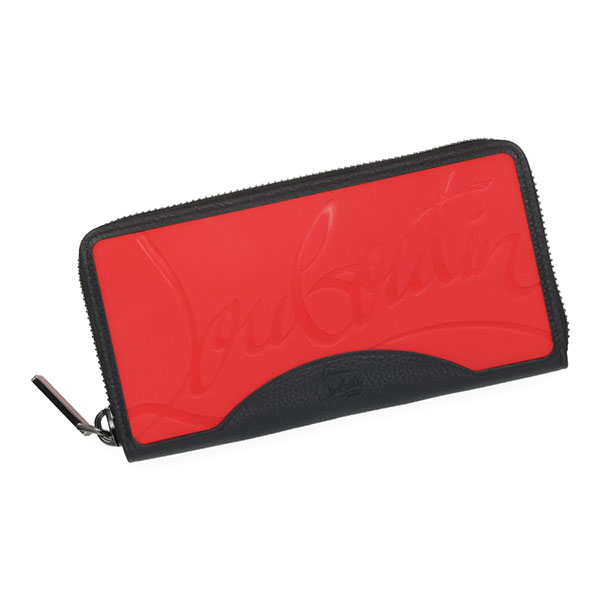 クリスチャンルブタン 財布 Christian Louboutin パネトーネ ウォレット 3195051 ブラック 長財布 ラウンドファスナー