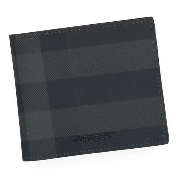 バーバリー 財布 メンズ BUREBERRY チェック CCビルウォレット 8070201 チャコール