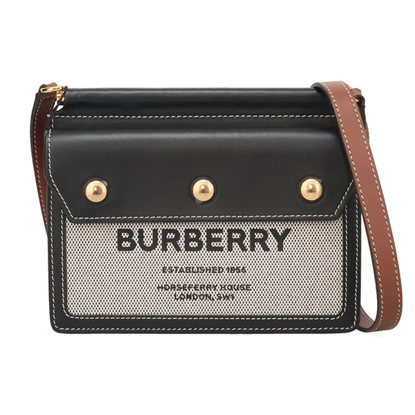 バーバリー バッグ レディース BURBERRY ホースフェリープリント ミニ 
