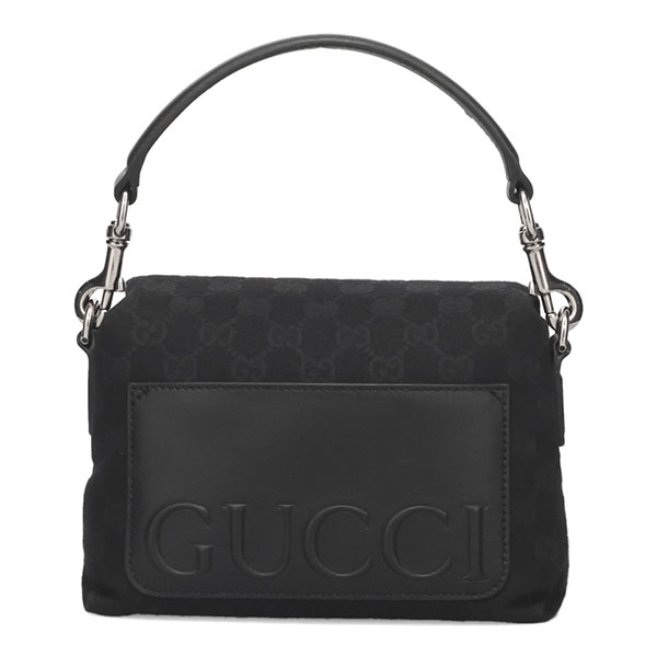 グッチ バッグ メンズ GUCCI GG スモール クロスボディバッグ 821617 FAEHA 1042 ブラック ショルダーバッグ 斜め掛け_2