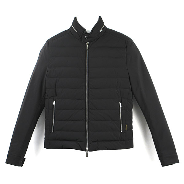 ムーレー ダウン メンズ MOORER FILIPPO-KN フィリッポ ブラック サイズ50 XLサイズ相当