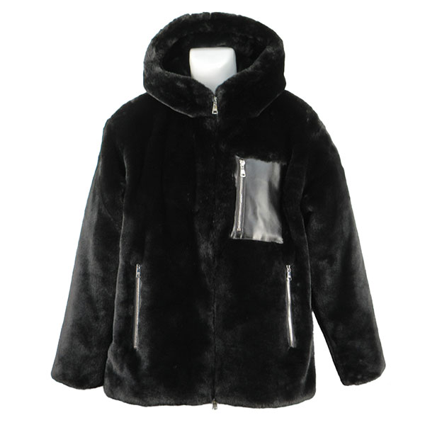 タトラス ボアブルゾン メンズ TATRAS MASCALI マスカリ MJXA0201033588 01 ブラック サイズ2 Mサイズ相当