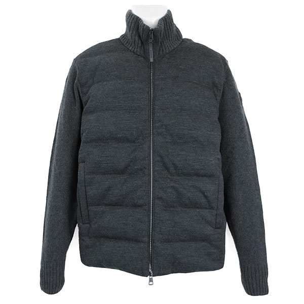 モンクレール ダウン カーディガン メンズ MONCLER 9B00033 M4281 989 ダークグレー サイズL