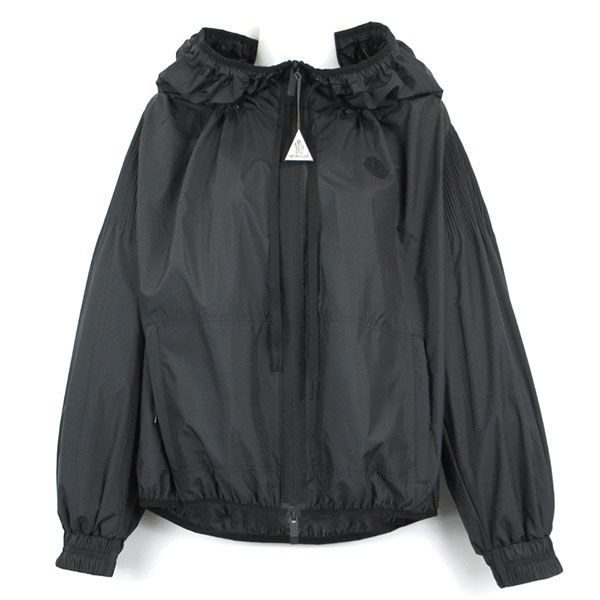 モンクレール ナイロンパーカー レディース MONCLER AUXONNE オーソンヌ 1A00155 54A81 999 ブラック サイズ2 Mサイズ相当