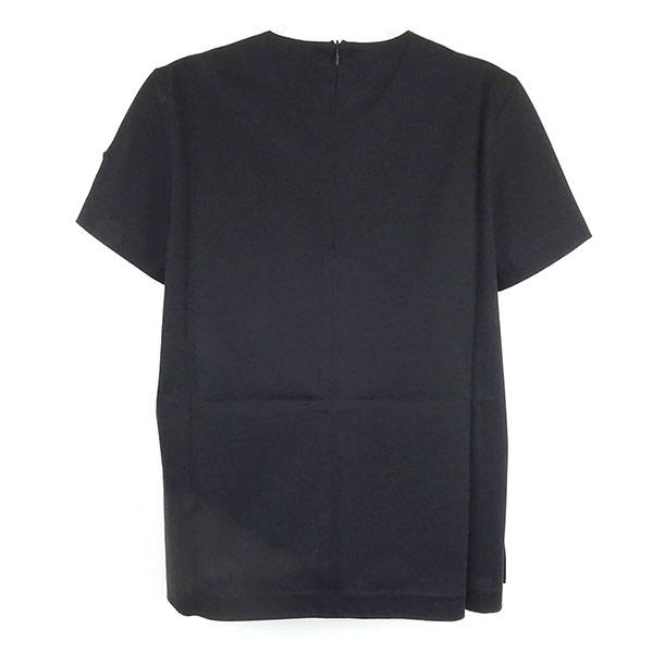 モンクレール Tシャツ レディース MONCLER 8C00001 89AE8 999 ブラック サイズXS_1