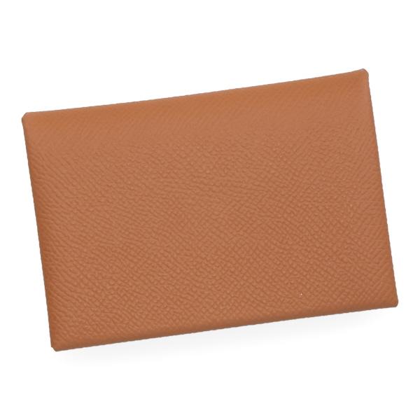 エルメス カルヴィ デュオ HERMES ヴォーエプソン ゴールド 083035 
