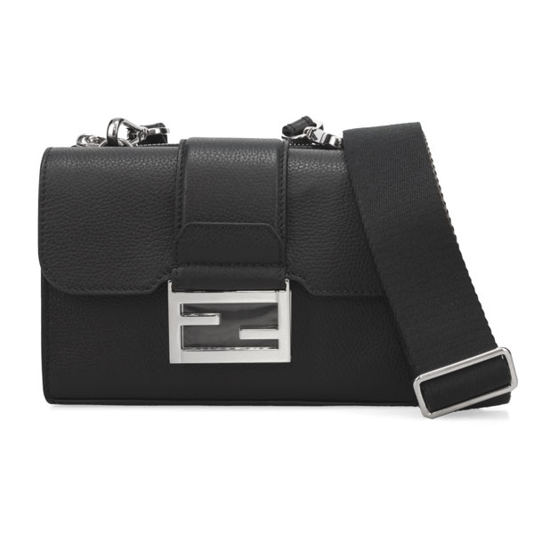 フェンディ バッグ メンズ FENDI バゲット ダブル 7VA649 APDR F0GXN ブラック ショルダーバッグ