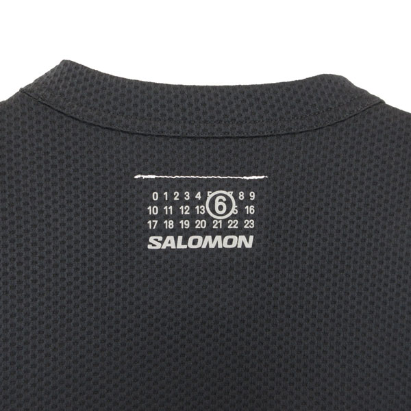 エムエム6 サロモン Tシャツ メンズ MM6 Salomon 長袖トップス Maison Margiela ブラック SH0NH0020 M20139 899 サイズL_3
