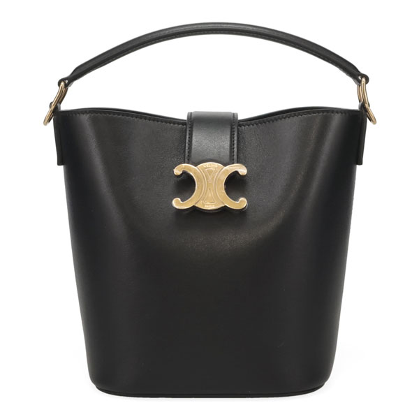 セリーヌ バッグ レディース CELINE スモールバケット ルイーズ 11917 3FX9 38NO ブラック ハンドバッグ ショルダーバッグ