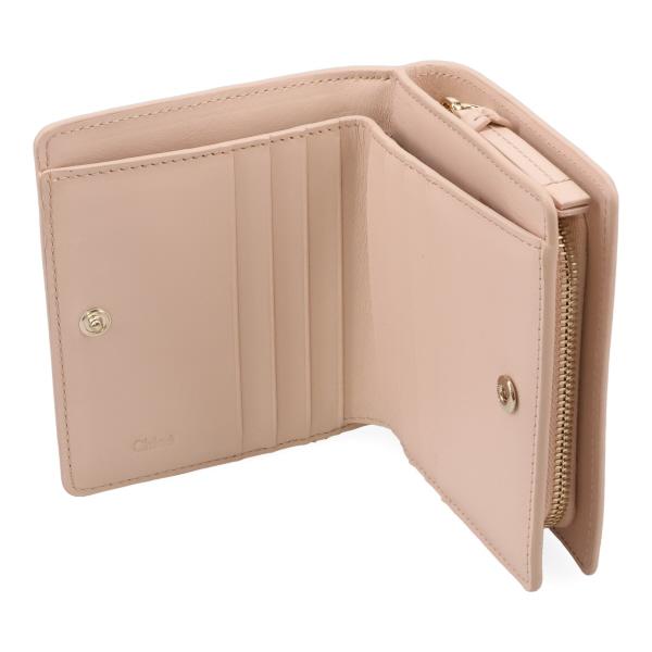 クロエ 財布 レディース CHLOE クロエセンス CHC23SP867 I10 6J5 セメントピンク 二つ折り財布_4