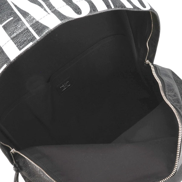 バレンシアガ バッグ メンズ BALENCIAGA エディター バックパック 827206 2ABVX 1090 ブラック ホワイト リュック_3