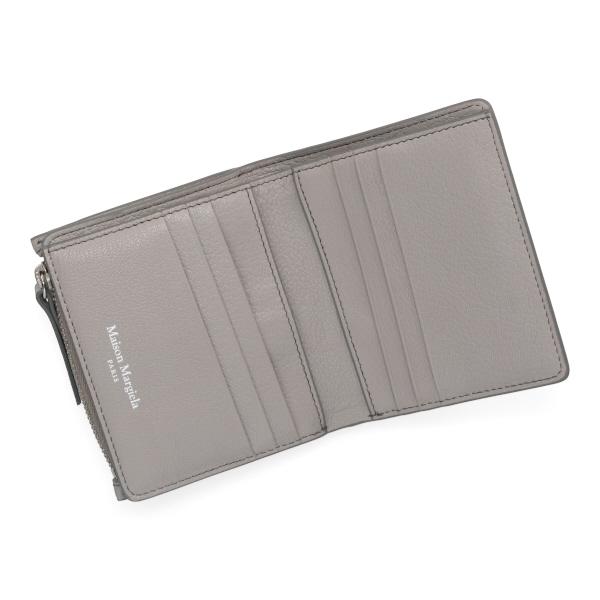 メゾンマルジェラ 財布 Maison Margiela 4ステッチ フリップフラップミディアムウォレット SA1UI0009 P4806 T8089 アッシュ 二つ折り財布_3