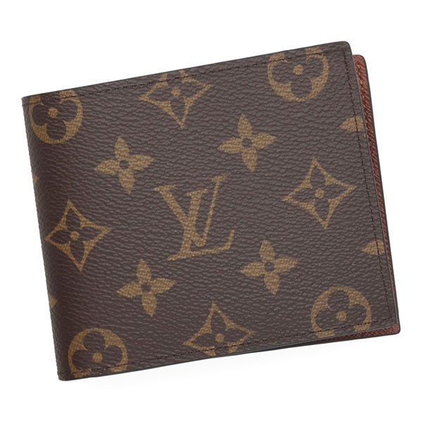 ルイヴィトン 財布 メンズ LOUIS VUITTON モノグラム ポルトフォイユマルコ NM M62288 二つ折り財布 小銭入れ付き