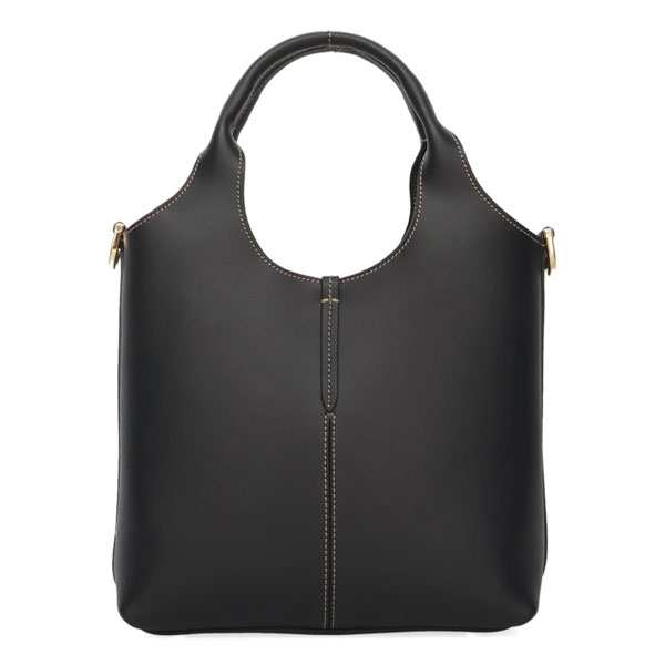トッズ バッグ レディース TODS レザー ショッピングトートバッグ ミニ XBWEBRF0100 UBL B999 ブラック ハンドバッグ_2