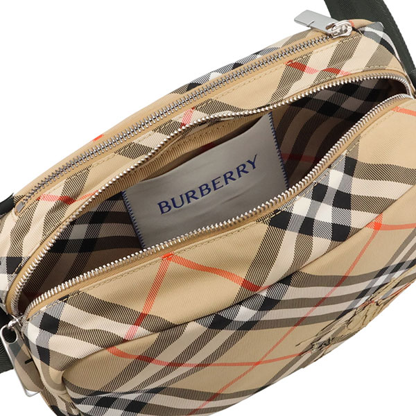 バーバリー バッグ メンズ BURBERRY クラシック クロスボディバッグ 8091320 サンド ショルダーバッグ_3