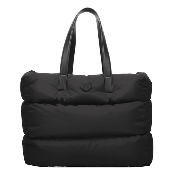 モンクレール バッグ メンズ MONCLER NEW CARADOC トートバッグ 5D00010 M7451 999 ブラック ショッピングバッグ