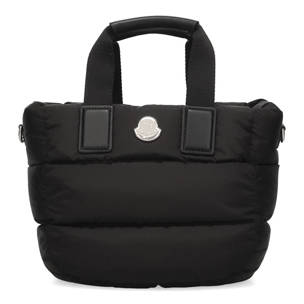モンクレール バッグ レディース MONCLER MINI CARADOC トートバッグ 5D00009 M6275 999 ブラック ハンドバッグ 2way