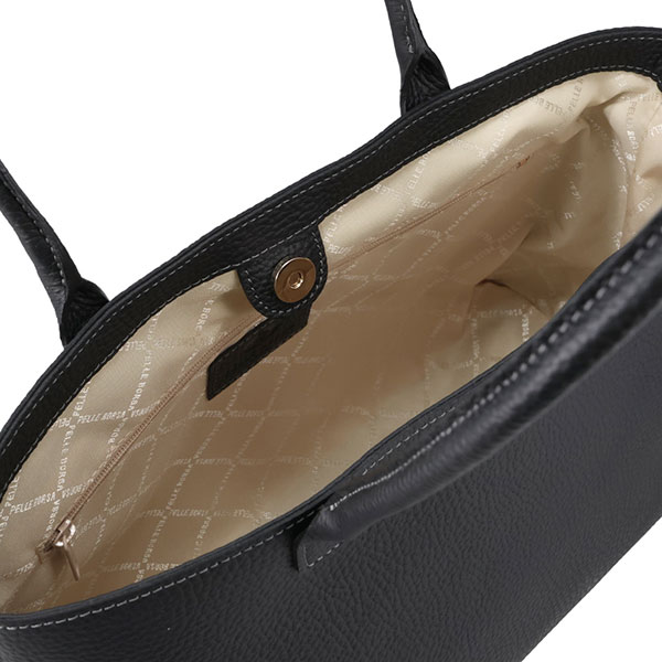 ペレボルサ バッグ レディース PELLE BORSA レネット B5トートバッグ 4796 BL ブラック_3
