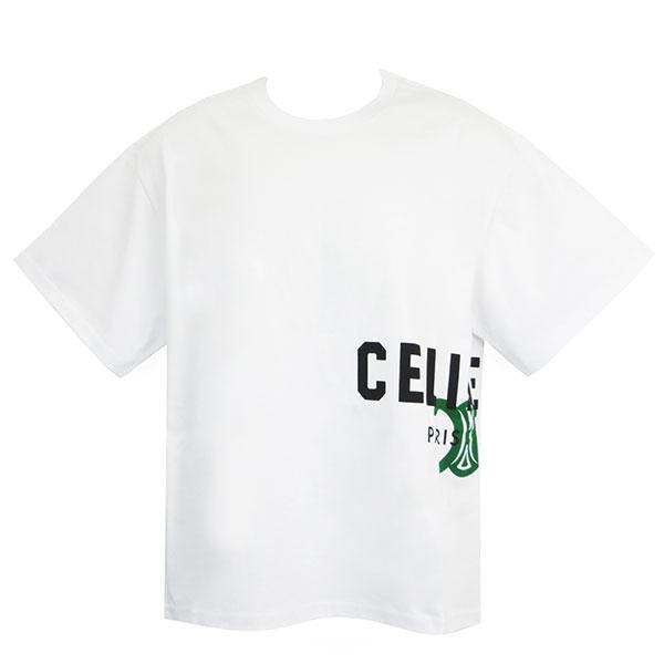 セリーヌ Tシャツ メンズ CELINE コットンジャージー RX0HV1242 GJL3 