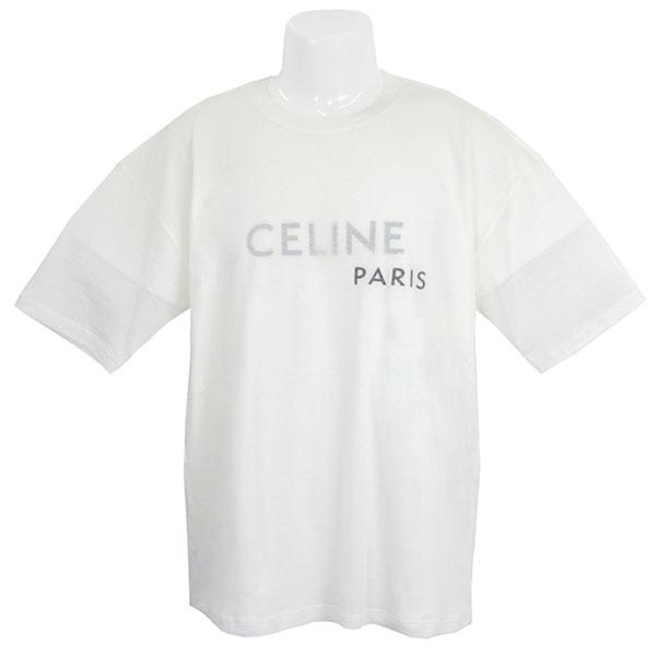 セリーヌ Tシャツ メンズ CELINE ダブルレイヤーTシャツ ファイン