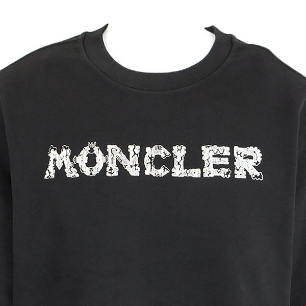 モンクレール トレーナー メンズ MONCLER 8G00034 89AUJ 999 ブラック Lサイズ_2
