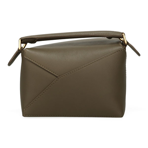 ロエベ バッグ レディース LOEWE パズルバッグ ミニ クラシックカーフ A510P88X26 3969 ダークカーキグリーン ハンドバッグ ショルダーバッグ ミニバッグ_2