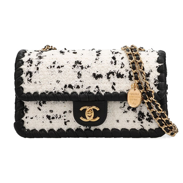 シャネル バッグ レディース CHANEL AP5097 B23537 U7668 ホワイト+ブラック ショルダーバッグ