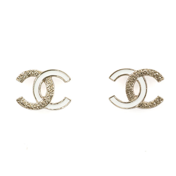シャネル ピアス レディース CHANEL ココマーク ABG904 B23001 U6119 シャンパンゴールド＋ホワイト