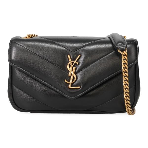 サンローラン バッグ レディース SAINT LAURENT LE5A7 ルル トイ 821749 AAEAX 1000 ブラック ゴールド金具 ショルダーバッグ