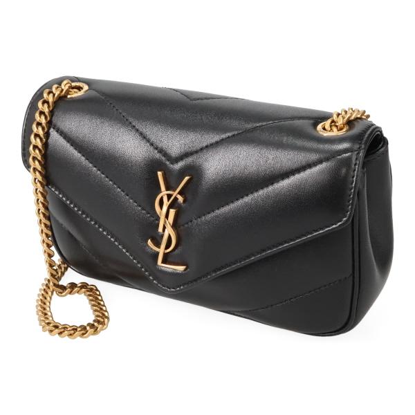 サンローラン バッグ レディース SAINT LAURENT LE5A7 ルル トイ 821749 AAEAX 1000 ブラック ゴールド金具 ショルダーバッグ_1