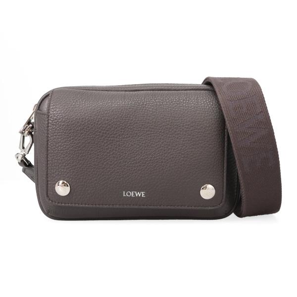 ロエベ バッグ メンズ LOEWE ペブル メッセンジャーバッグ スモール BANBPCBX01 1220 ダークグレー