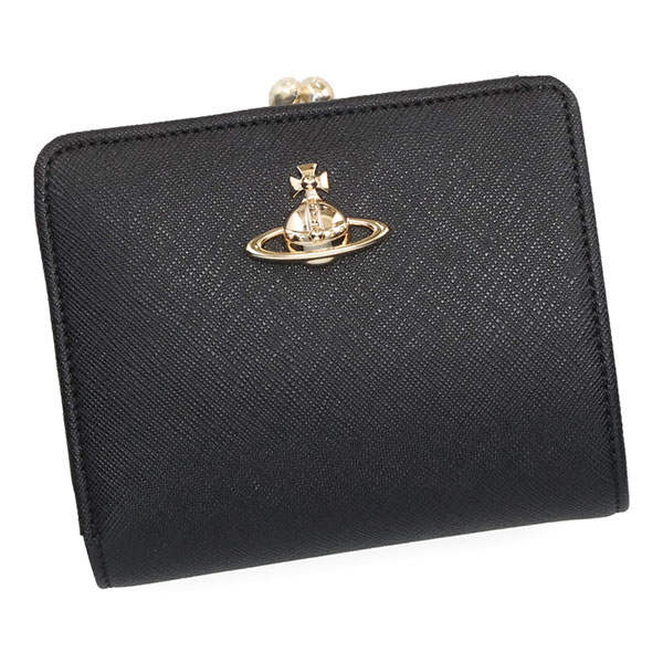 ヴィヴィアンウエストウッド 財布 Vivienne Westwood がまぐち財布 5115002X WS000B N402 ブラック