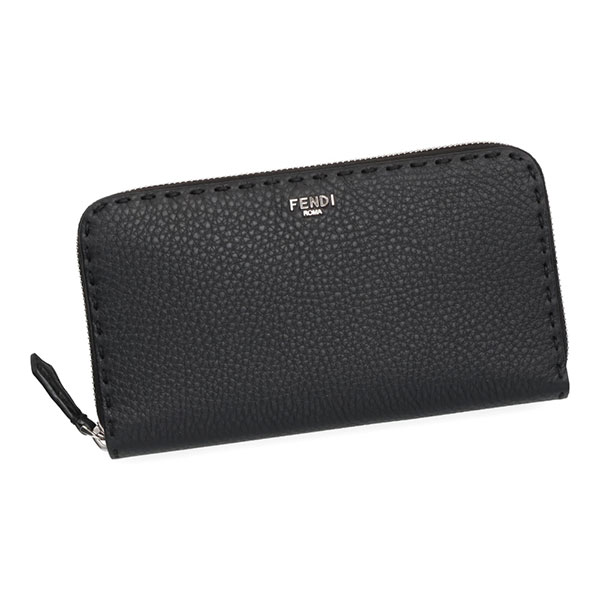 フェンディ 財布 メンズ FENDI セレリア ジップアラウンド財布 7M0210 AW2F F0R2A ブラック 64,240円