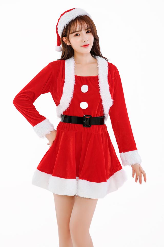 サンタ コスプレ レディース サンタコスチューム レディース ミニ