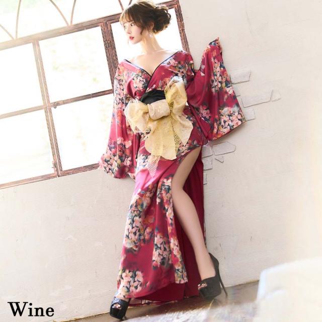 花魁 コスプレ ロング 仮装 コスプレ セクシーコスプレ 花魁衣装 和服