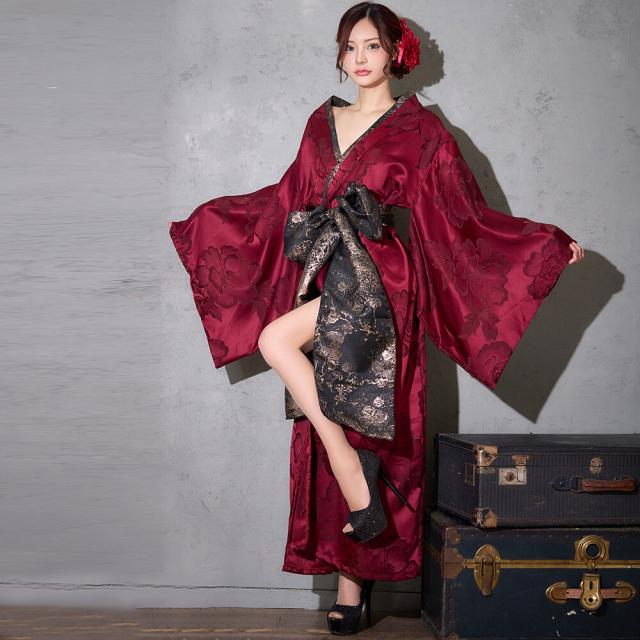 洗える着物・レザー調ストレッチ着物・ポリエステル・単品 洗える着物・レザー調ストレッチ着物・ポリエステル・単品 洗える着物