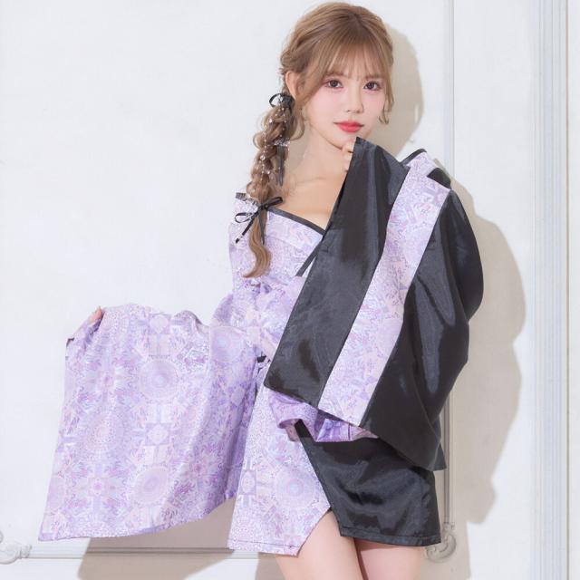 社交ダンス 着物風ドレス 男女セット ダンス衣装 着物風 ドレス 社交ダンス 着物風ドレス 男女セット