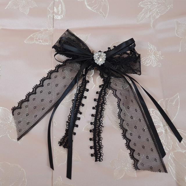 チャイナドレス ミニドレス バタフライ刺繍 谷間魅せ リボン付き