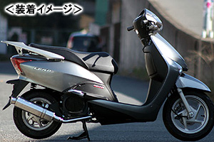 REALIZE   22Racing SUS（22レーシング ステンレス） マフラー/リード110 318-009-00の通販は