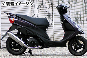 REALIZE   22Racing SUS（22レーシング ステンレス） マフラー/アドレスV125（09-）・アドレスV125S 313-009-00の通販は