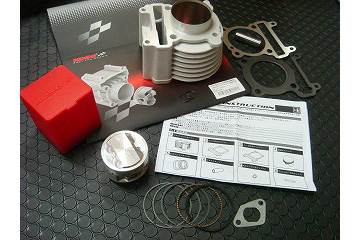 KN企画   KOSO ハイパフォーマンスボアアップKIT（鍛造ピストンφ58.5）/BW’S125 NXC125-CY585Fの通販は 22,889円