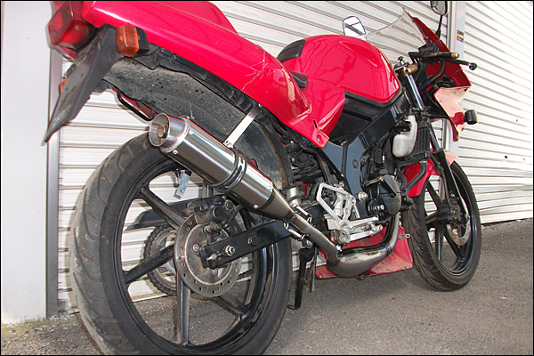 RSY   走り屋倶楽部 80φステンレス チャンバー/TZR50R［4EU］ 115-HC80ST-TZR50R【同梱不可商品】の通販は