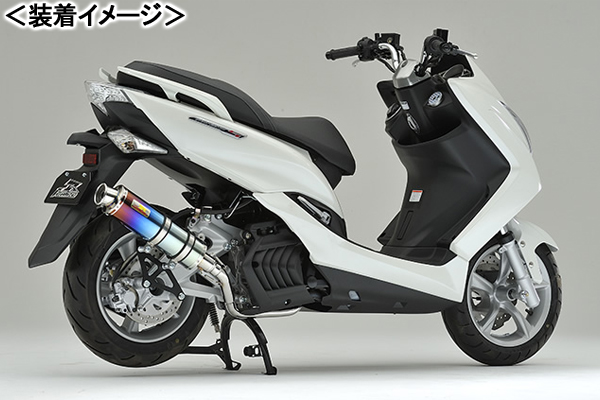 REALIZE   22Racing Ti（22レーシング チタン） マフラー/マジェスティS［JBK-SG28J］ 334-009-01の通販は 28,423円