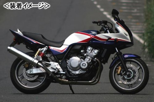 REALIZE   Aria SUS TypeSキャタライザー付（ステンレス） マフラー/CB400SF［NC42］ 504-SO-003-02Cの通販は
