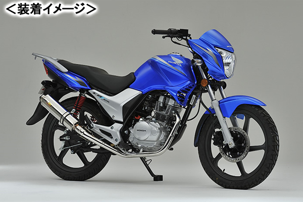 Realize CBF125用 フルエキゾースト ホンダ Realize CBF125 バイクマフラー PCJ71 PCJ72 22Racing Ti